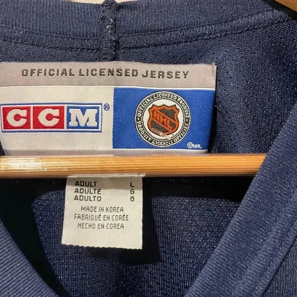 Vtg Centre Ice Toronto Maple Leafs NHL Practice Hockey Jersey - Air Knit - Picture 3 of 10